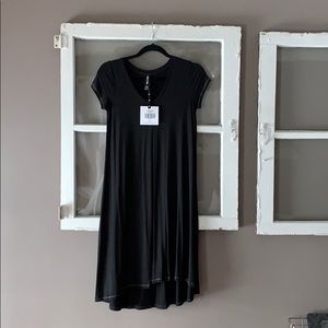Black T-shirt Dress